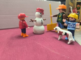 SALON NAVIDAD PLAYMOBIL ESCENA NAVIDEÑA 