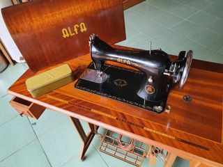 Maquina Alfa antigua