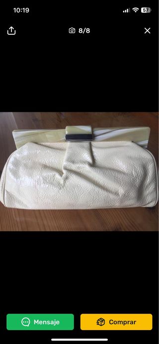 Pochette de charol Oscar de la Renta