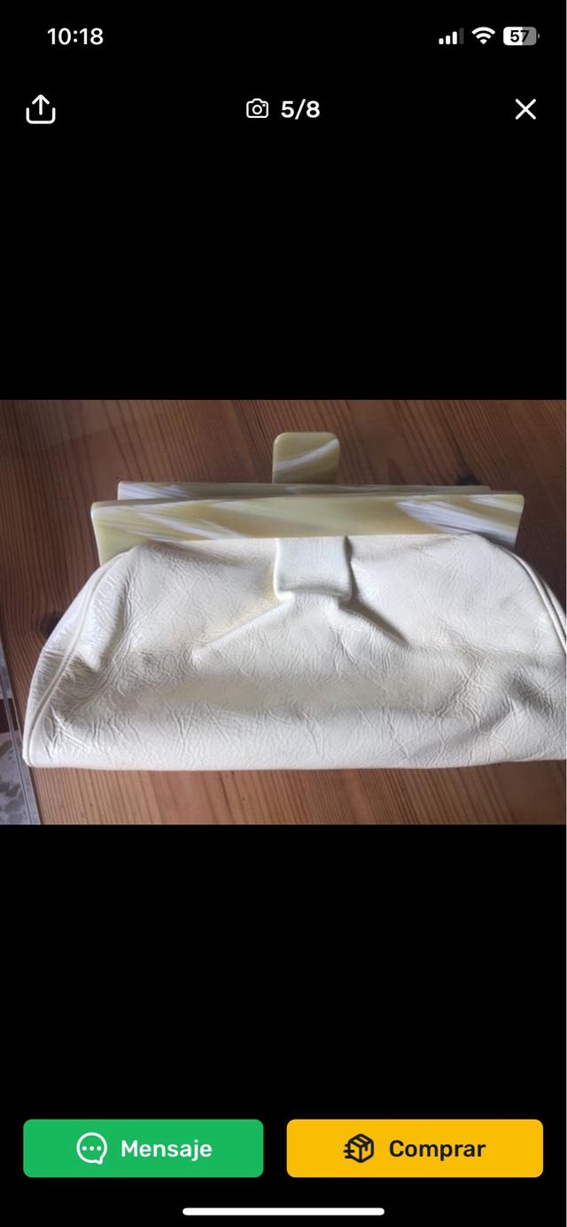 Pochette de charol Oscar de la Renta