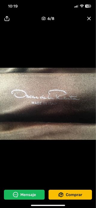 Pochette de charol Oscar de la Renta