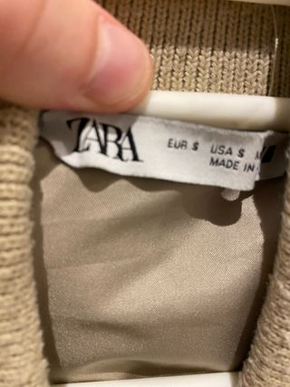 Abrigo borreguito Zara