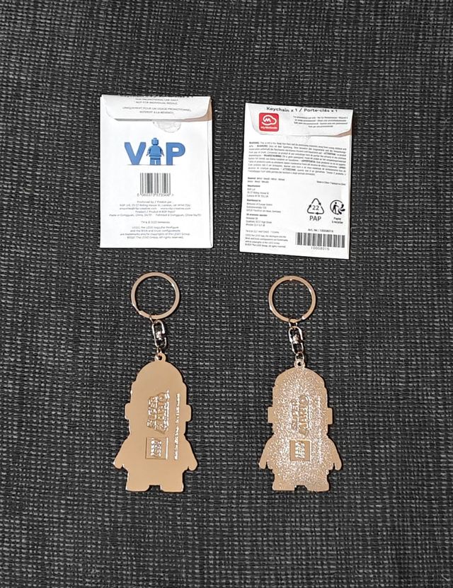 Llaveros Mario y Luigi - Exclusivos Lego