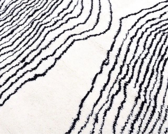 Alfombra bereber B&W