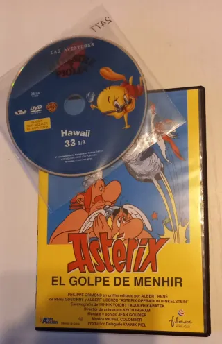 4 dvd play movil,  Asterix y Piolin