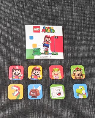 Imanes Super Mario x8