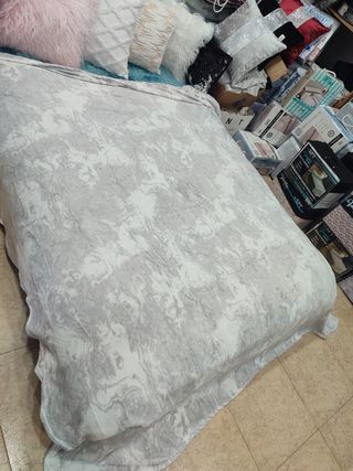 Oferta manta terciopelo matrimonio 220×240