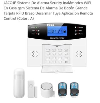 Alarma gsm y WiFi, smart life o tuya