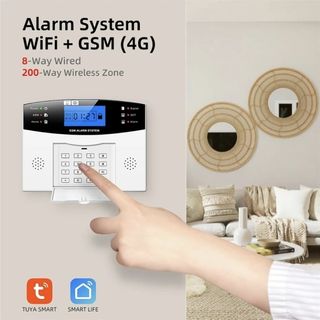 Alarma gsm y WiFi, smart life o tuya