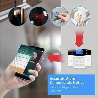 Alarma gsm y WiFi, smart life o tuya