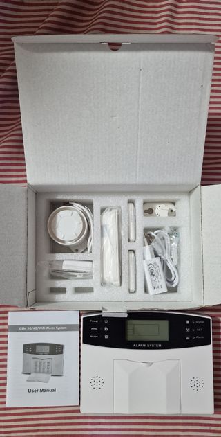 Alarma gsm y WiFi, smart life o tuya