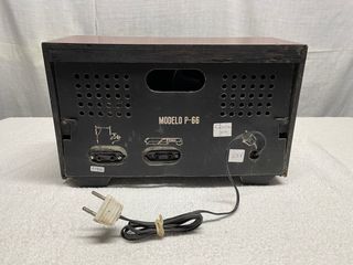 Radio valvulas funcionando 125v