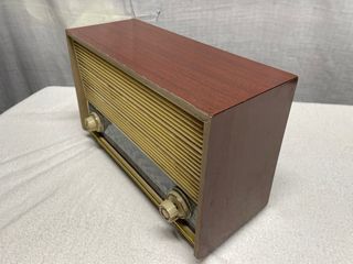 Radio valvulas funcionando 125v