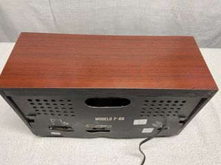 Radio valvulas funcionando 125v