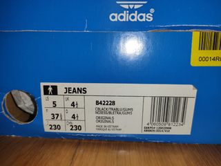 Zapatillas SIN estrenar ADIDAS JEANS  T-37