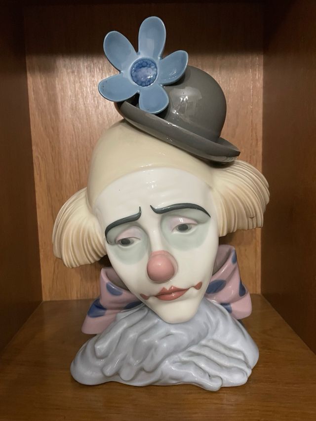 Lladro cabeza payaso precio a negociar