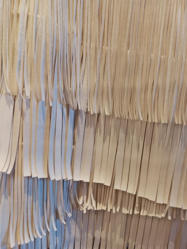 Falda piel flecos Pepe Jeans