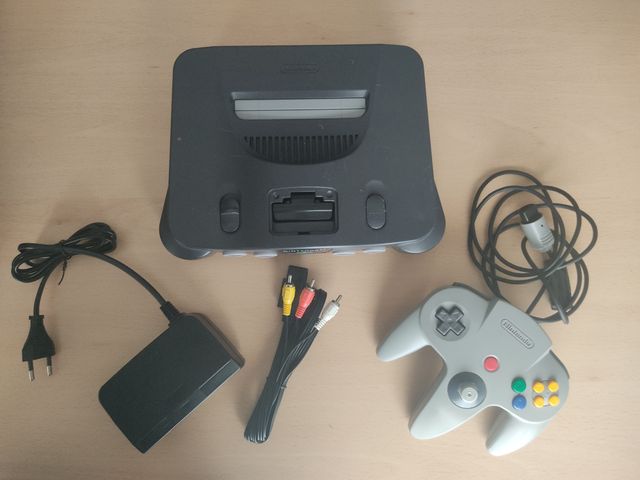 🕹️ Nintendo64 Negra completa