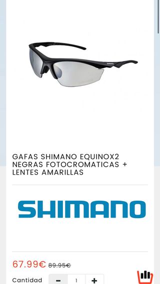 GAFAS SHIMANO FOTOCROMATICA