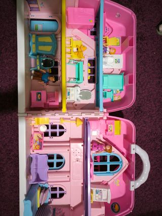 Casa muñecas portatil Maletin