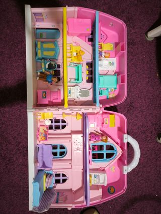 Casa muñecas portatil Maletin
