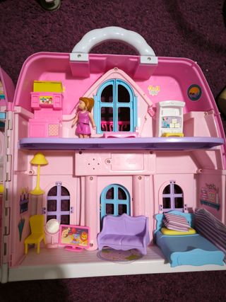 Casa muñecas portatil Maletin