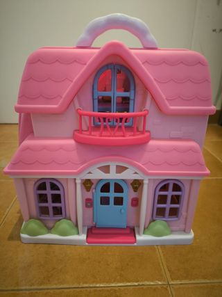Casa muñecas portatil Maletin