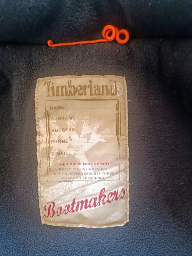 Giubbotto Timberland imbottita con cappuccio bambi