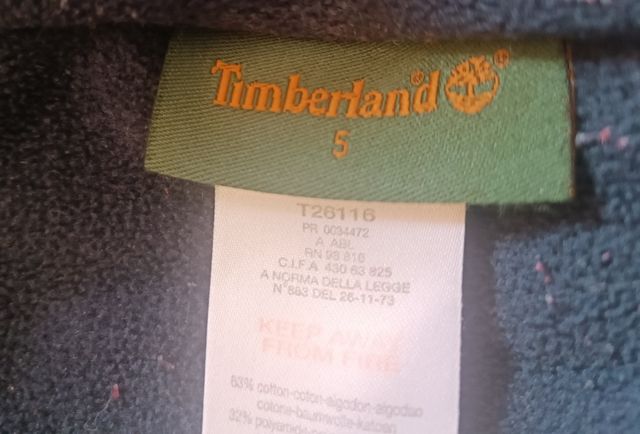 Giubbotto Timberland imbottita con cappuccio bambi