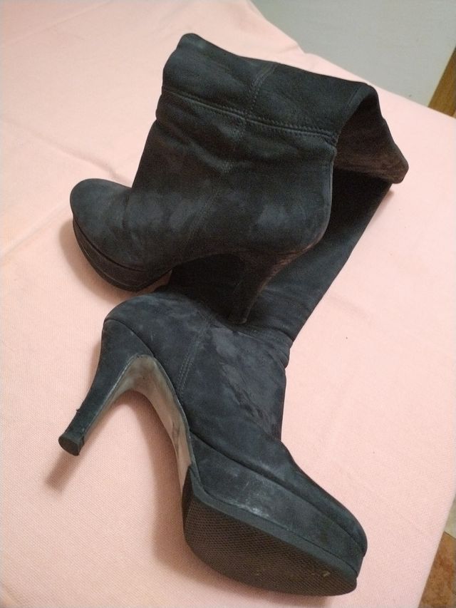 Botas, altas taco 10 cm