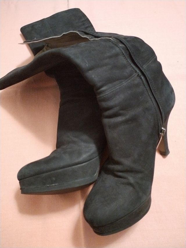 Botas, altas taco 10 cm