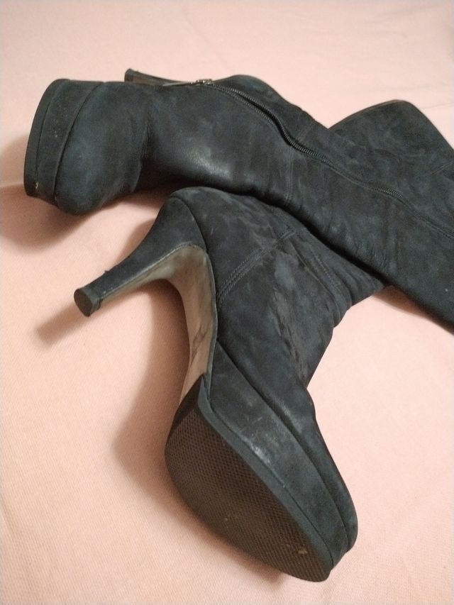 Botas, altas taco 10 cm