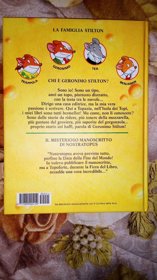 Geronimo Stilton 1 edizione 2000 ita