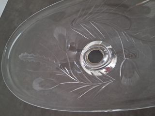 Centro de mesa de cristal