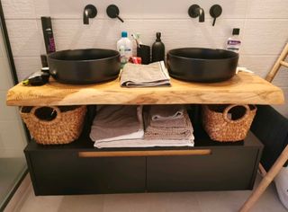 -30% Encimera Arbol Roble 120cm