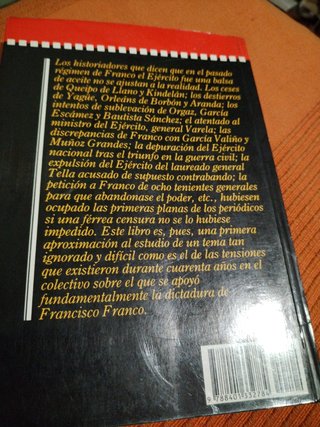 Política española. No envío por menos de 5 euros