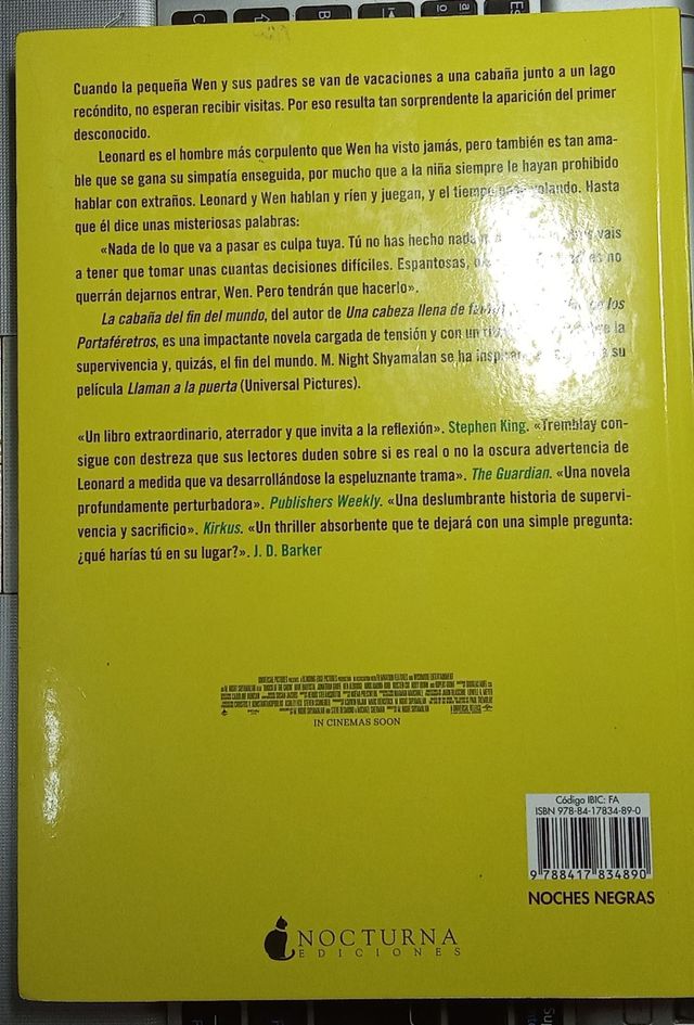 La cabaña del fin del mundo