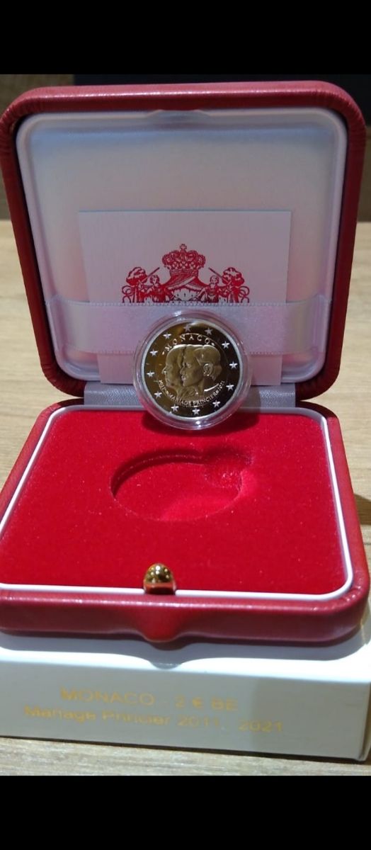 2 € 🇲🇨 MÓNACO 2021 PROOF