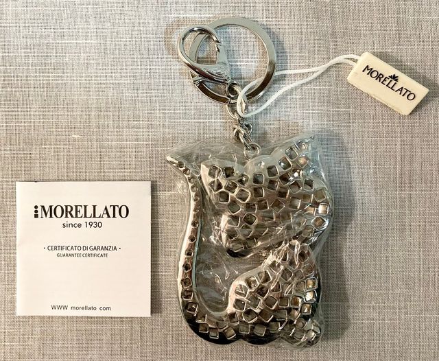 Portachiavi Morellato a forma di gatto