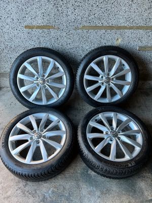 Ruedas originales vw Michelin pilot alpin 5 NIEVE