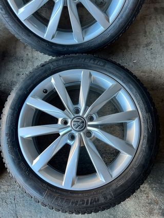 Ruedas originales vw Michelin pilot alpin 5 NIEVE