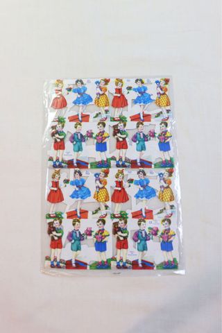 Láminas cromos troquelados Made in England