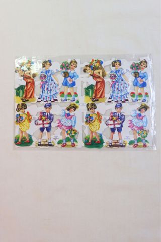 Láminas cromos troquelados Made in England