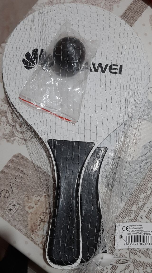 Set nuovo racchette e pallina ping pong