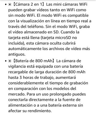 Mini Cámara de Seguridad A9