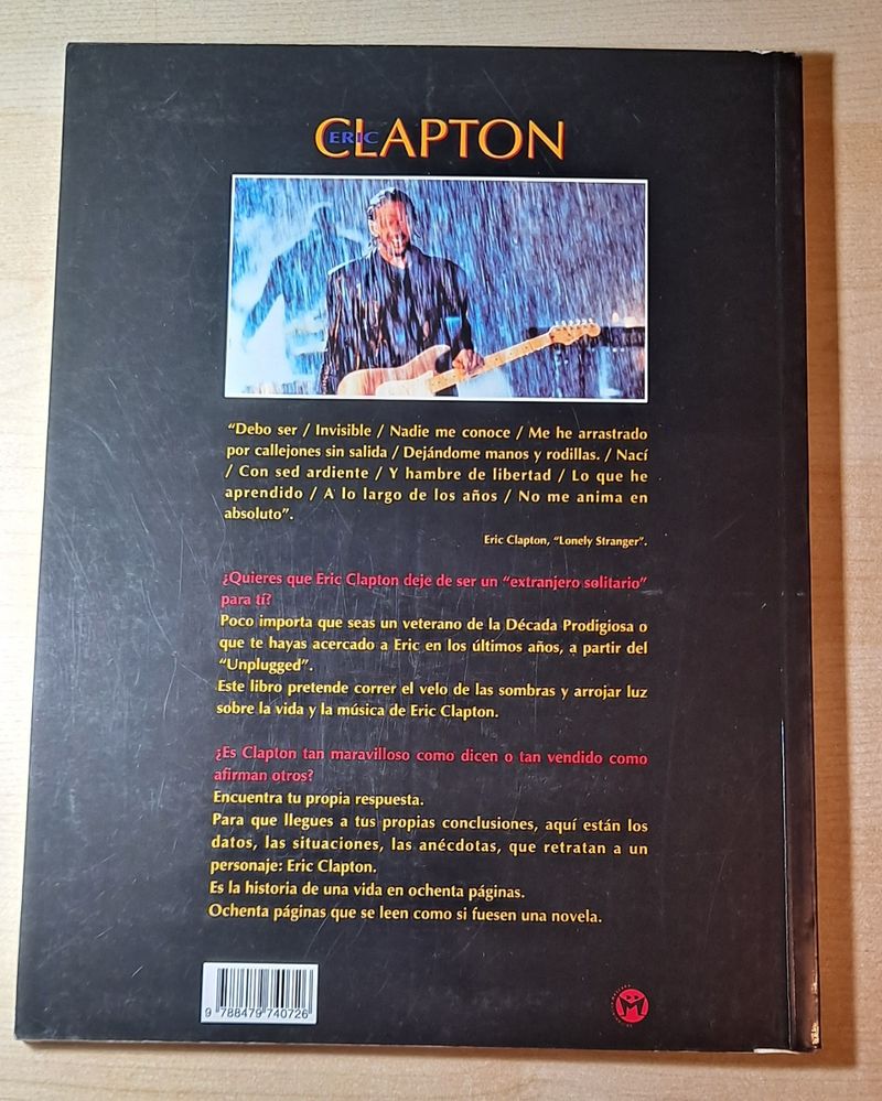 Libro Eric Clapton de segunda mano por 15 EUR en Yepes en WALLAPOP