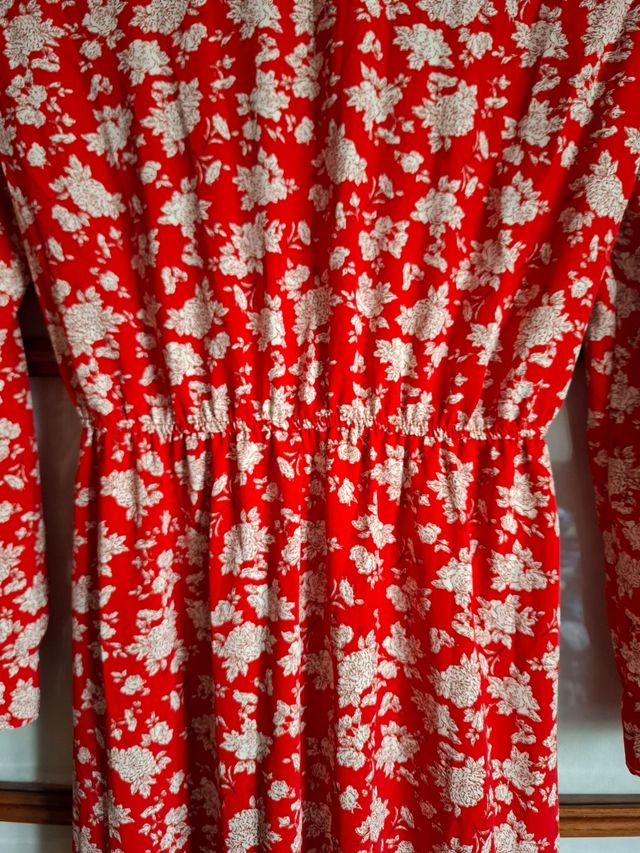 Vestido boho Zara, T.S, cintura elastica