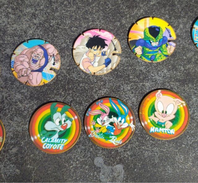 Lote de tazos vintages