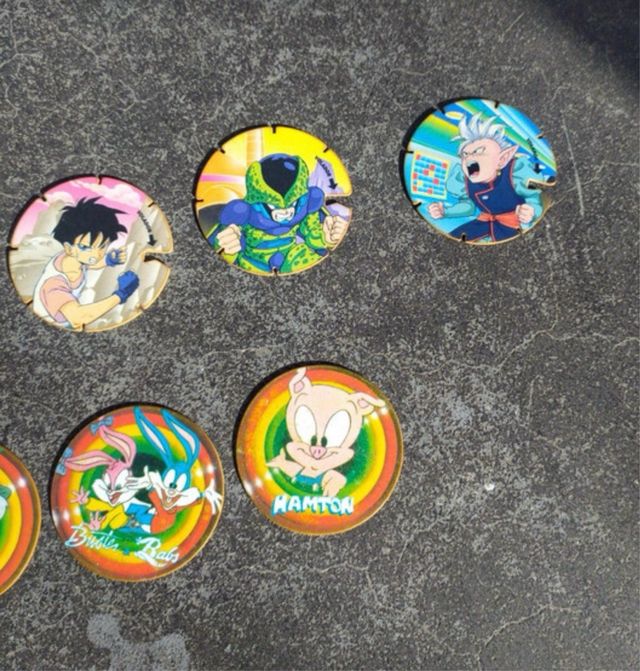 Lote de tazos vintages