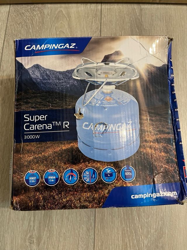 Campingaz bombona CV470 y Super Carena R